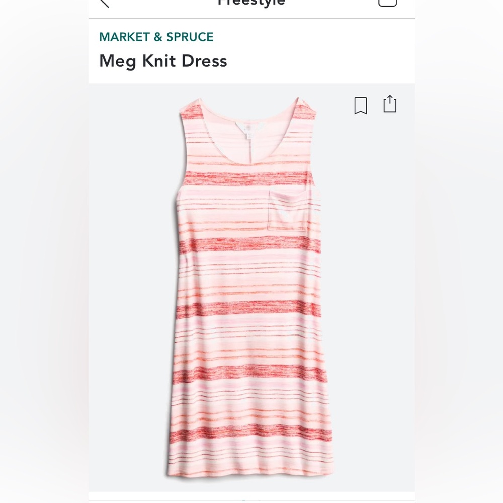 Market & Spruce dress size large